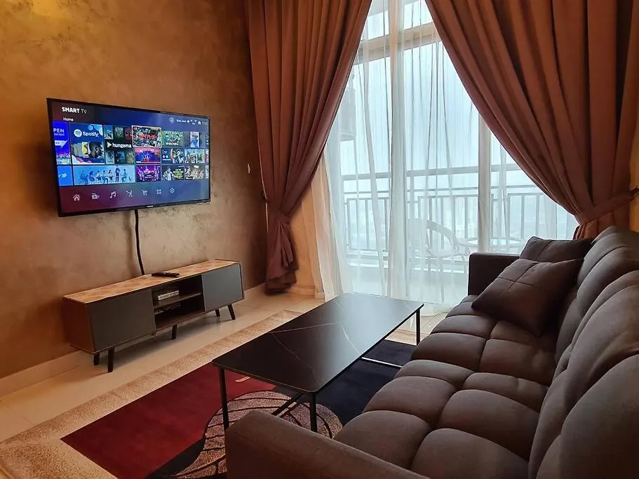 Apartmán Eid Sks Habitat -Free Wifi Netflix, Larkin, Johor Bahru 0*,
