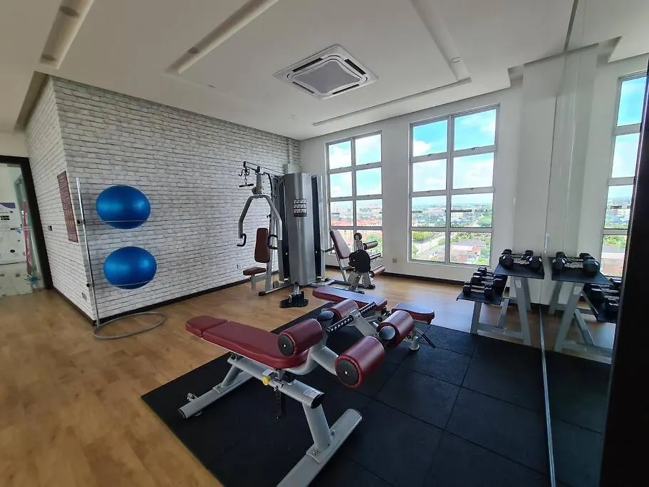 Apartmán Eid Sks Habitat -Free Wifi Netflix, Larkin, Johor Bahru Malajsie