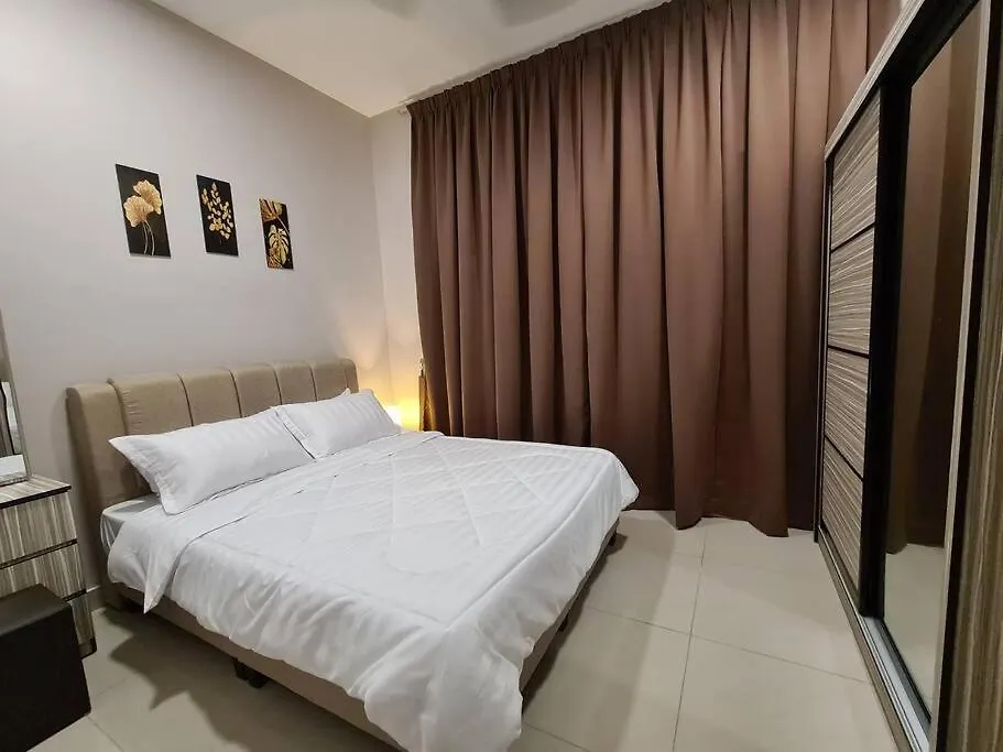 Apartmán Eid Sks Habitat -Free Wifi Netflix, Larkin, Johor Bahru Malajsie