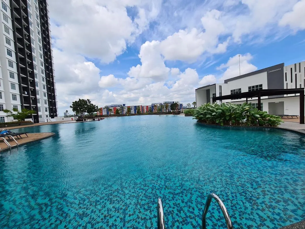 Apartmán Eid Sks Habitat -Free Wifi Netflix, Larkin, Johor Bahru