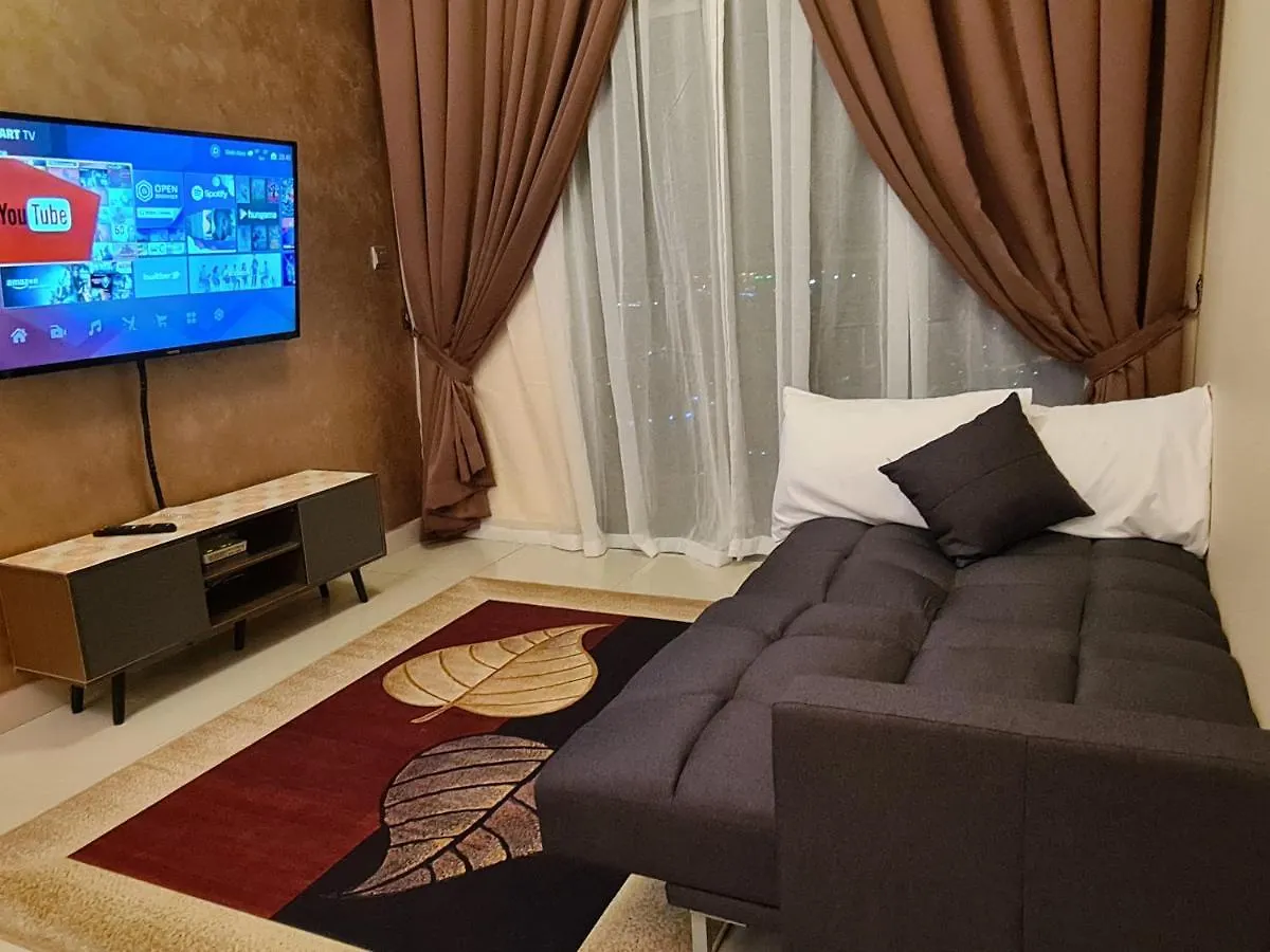 Apartmán Eid Sks Habitat -Free Wifi Netflix, Larkin, Johor Bahru Malajsie