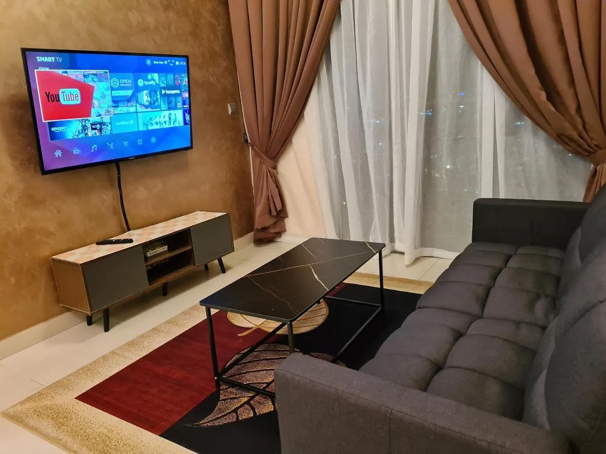 Apartmán Eid Sks Habitat -Free Wifi Netflix, Larkin, Johor Bahru Malajsie