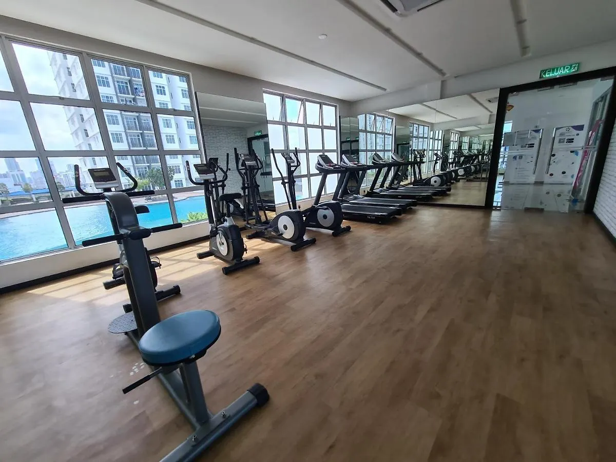 Apartmán Eid Sks Habitat -Free Wifi Netflix, Larkin, Johor Bahru 0*,