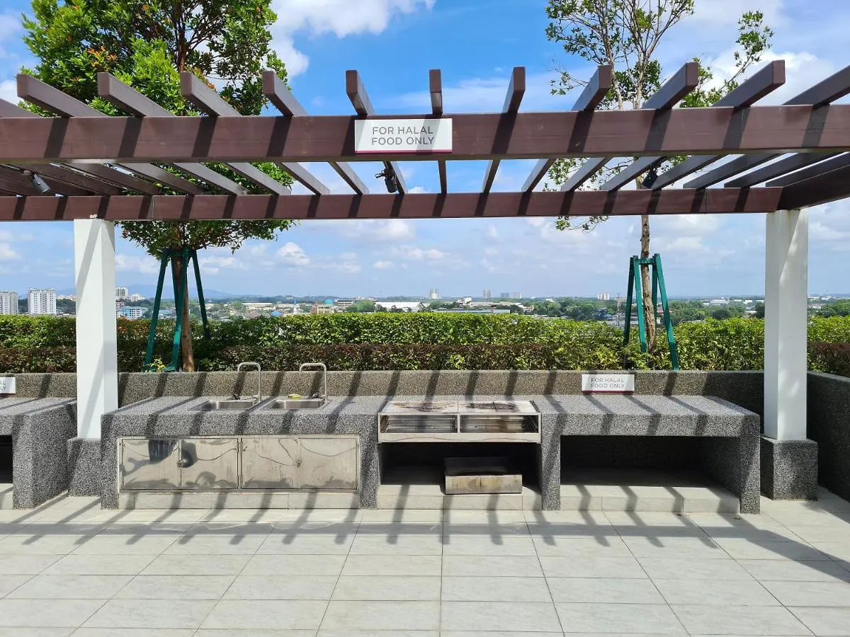 Apartmán Eid Sks Habitat -Free Wifi Netflix, Larkin, Johor Bahru