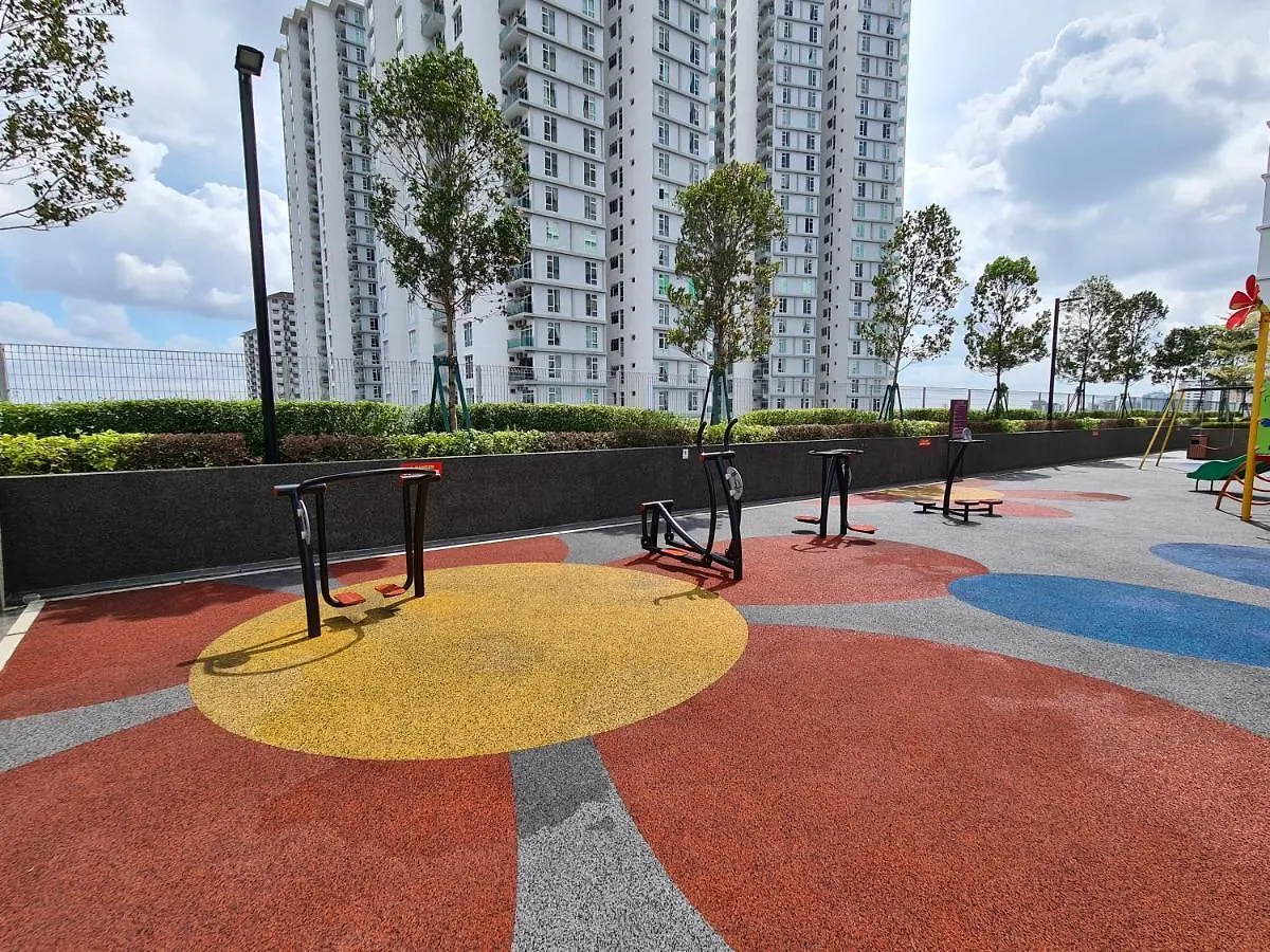 Apartmán Eid Sks Habitat -Free Wifi Netflix, Larkin, Johor Bahru Malajsie