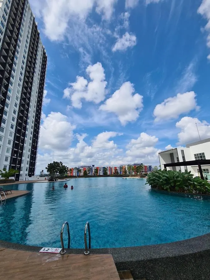 Apartmán Eid Sks Habitat -Free Wifi Netflix, Larkin, Johor Bahru