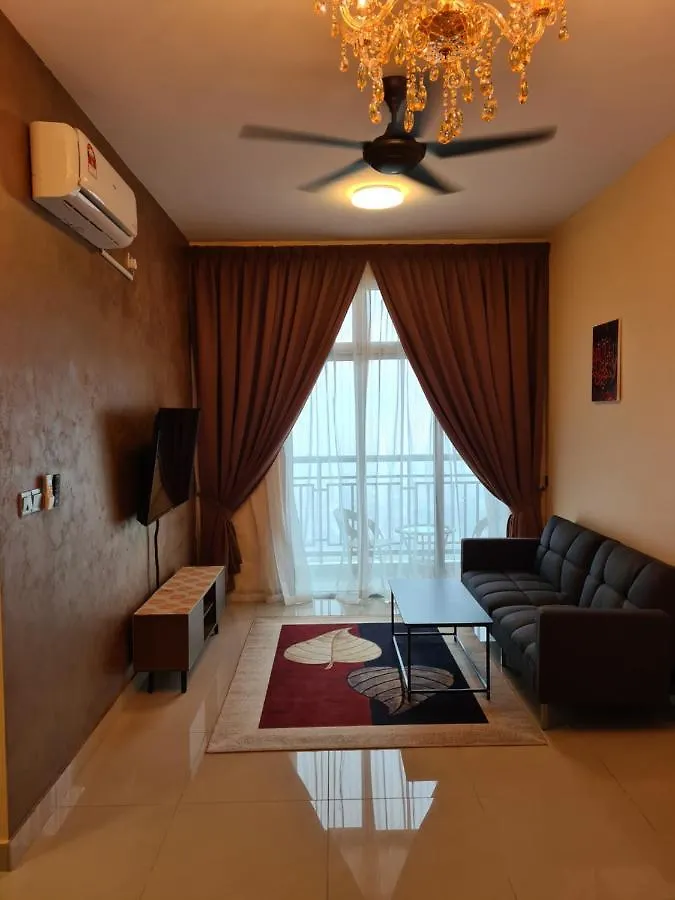 Apartmán Eid Sks Habitat -Free Wifi Netflix, Larkin, Johor Bahru 0*,