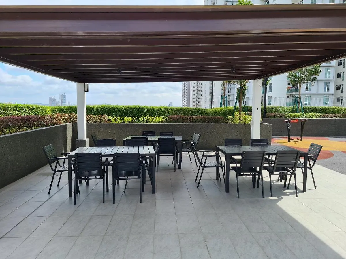 Apartmán Eid Sks Habitat -Free Wifi Netflix, Larkin, Johor Bahru Malajsie