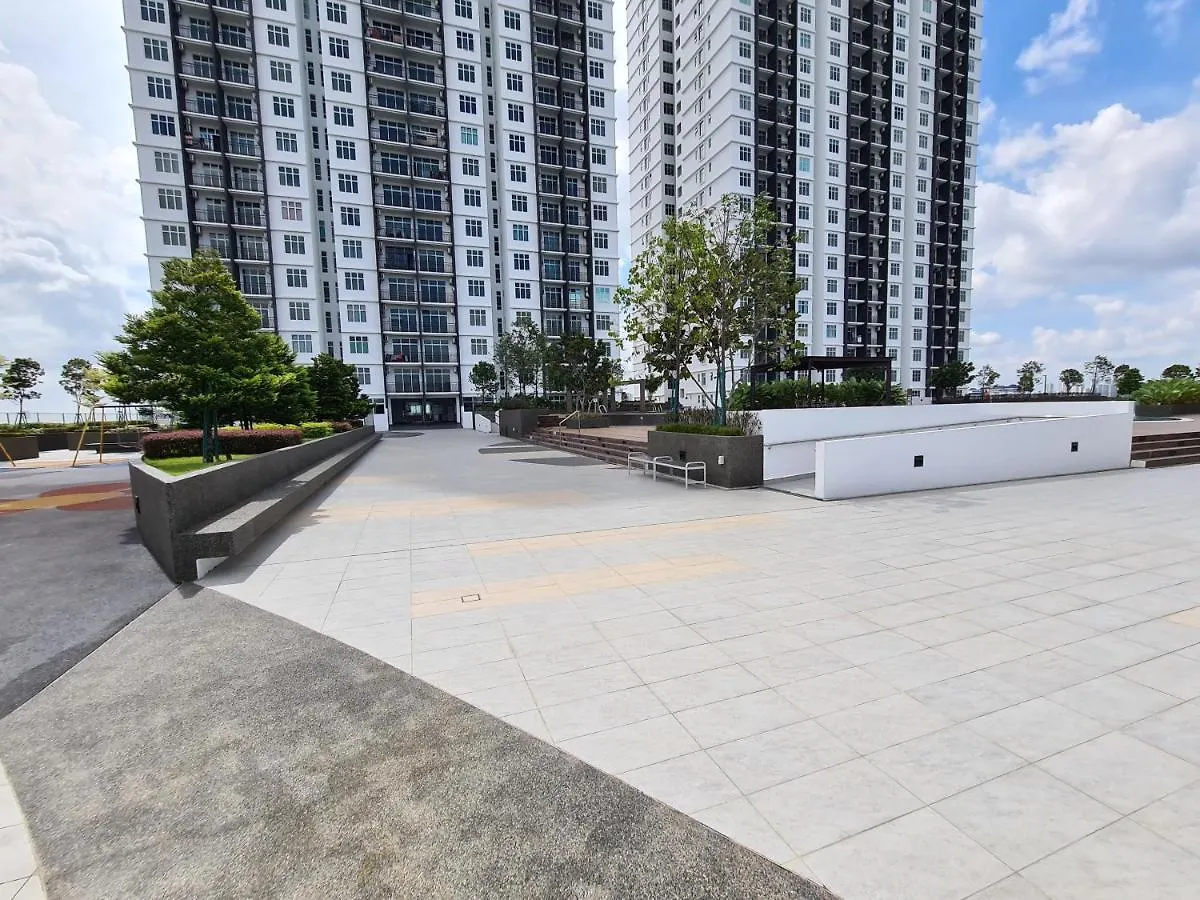 Apartmán Eid Sks Habitat -Free Wifi Netflix, Larkin, Johor Bahru 0*,  Malajsie