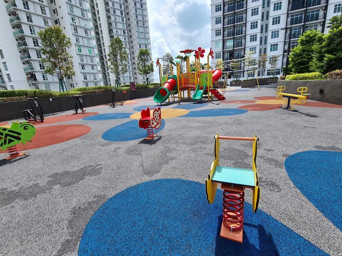 Apartmán Eid Sks Habitat -Free Wifi Netflix, Larkin, Johor Bahru Malajsie