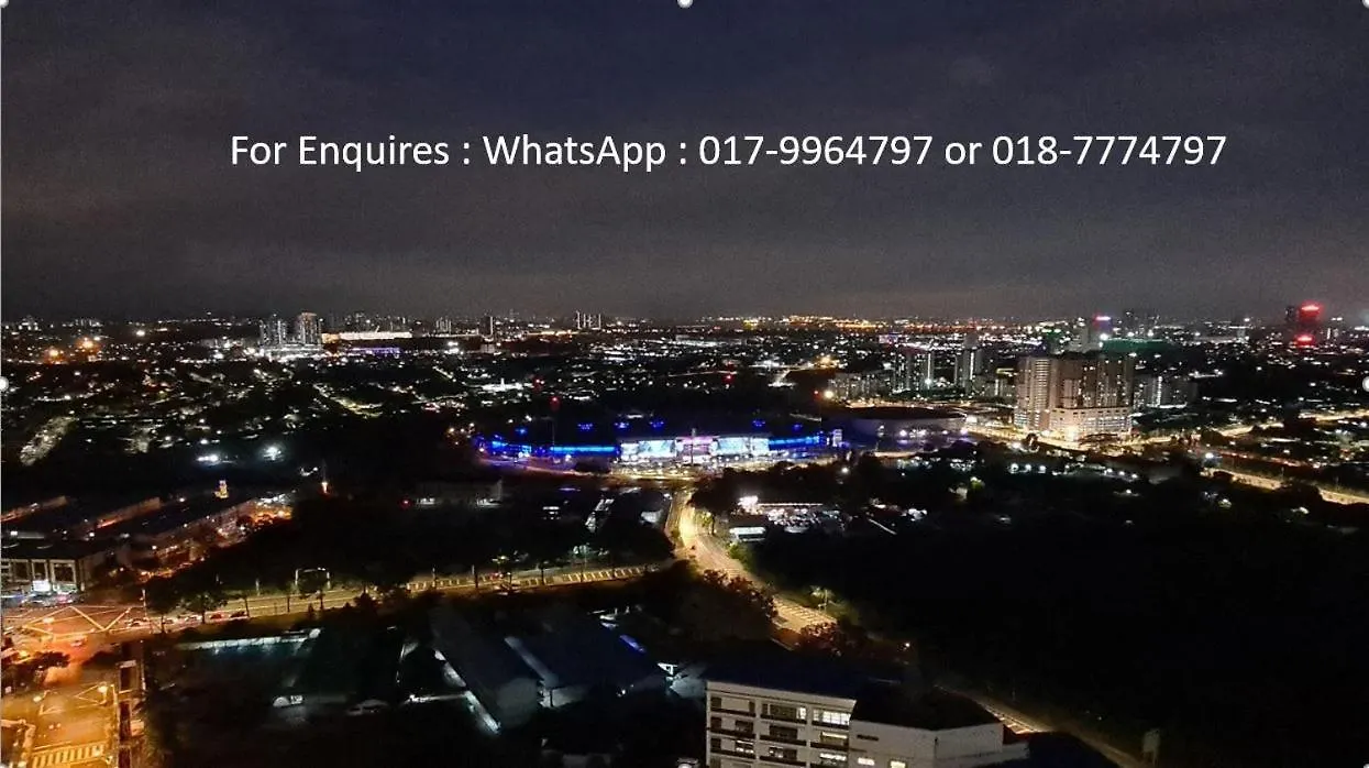 Apartmán Eid Sks Habitat -Free Wifi Netflix, Larkin, Johor Bahru