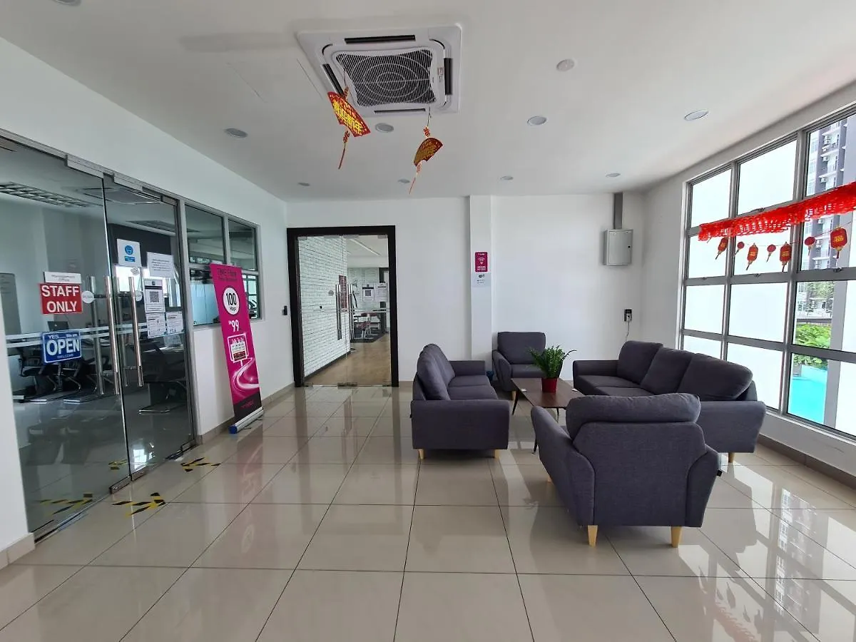 Apartmán Eid Sks Habitat -Free Wifi Netflix, Larkin, Johor Bahru 0*,