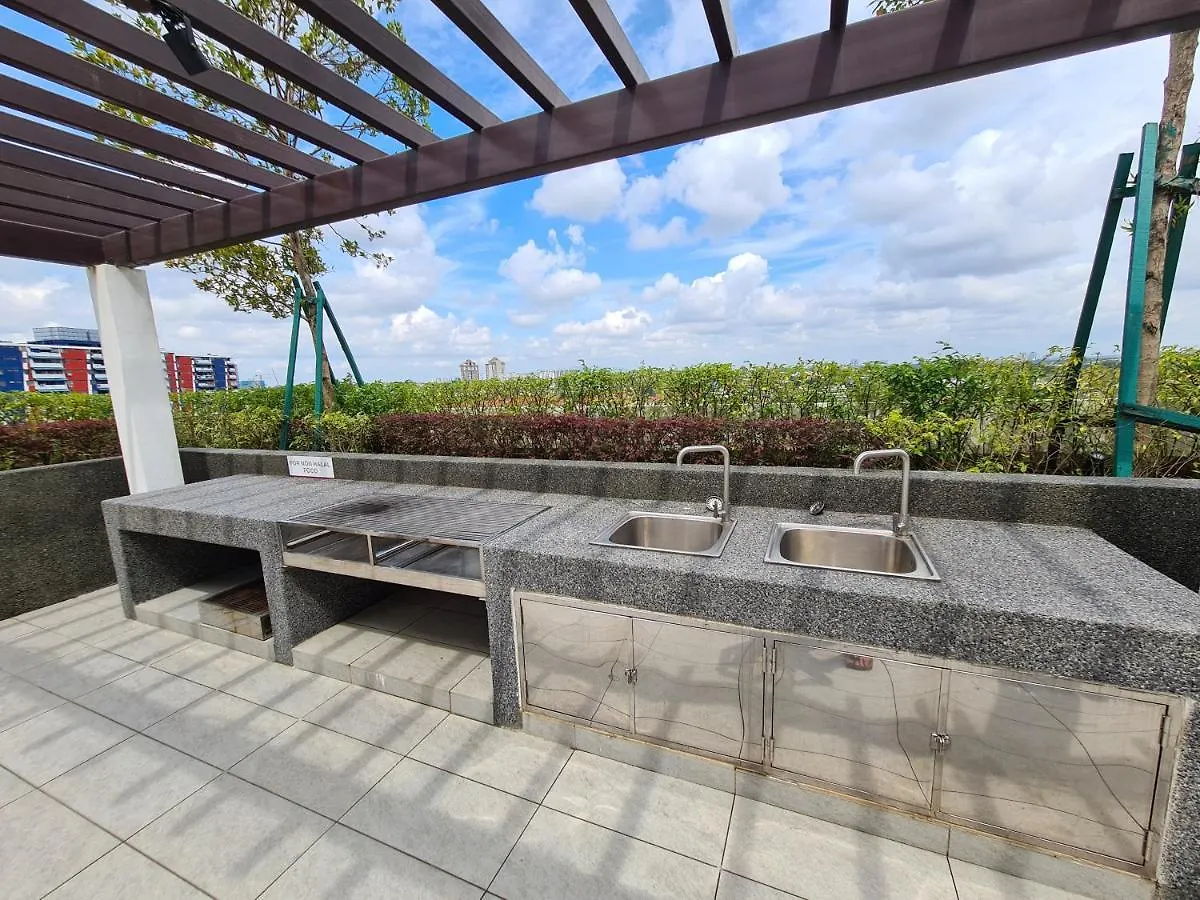 Apartmán Eid Sks Habitat -Free Wifi Netflix, Larkin, Johor Bahru