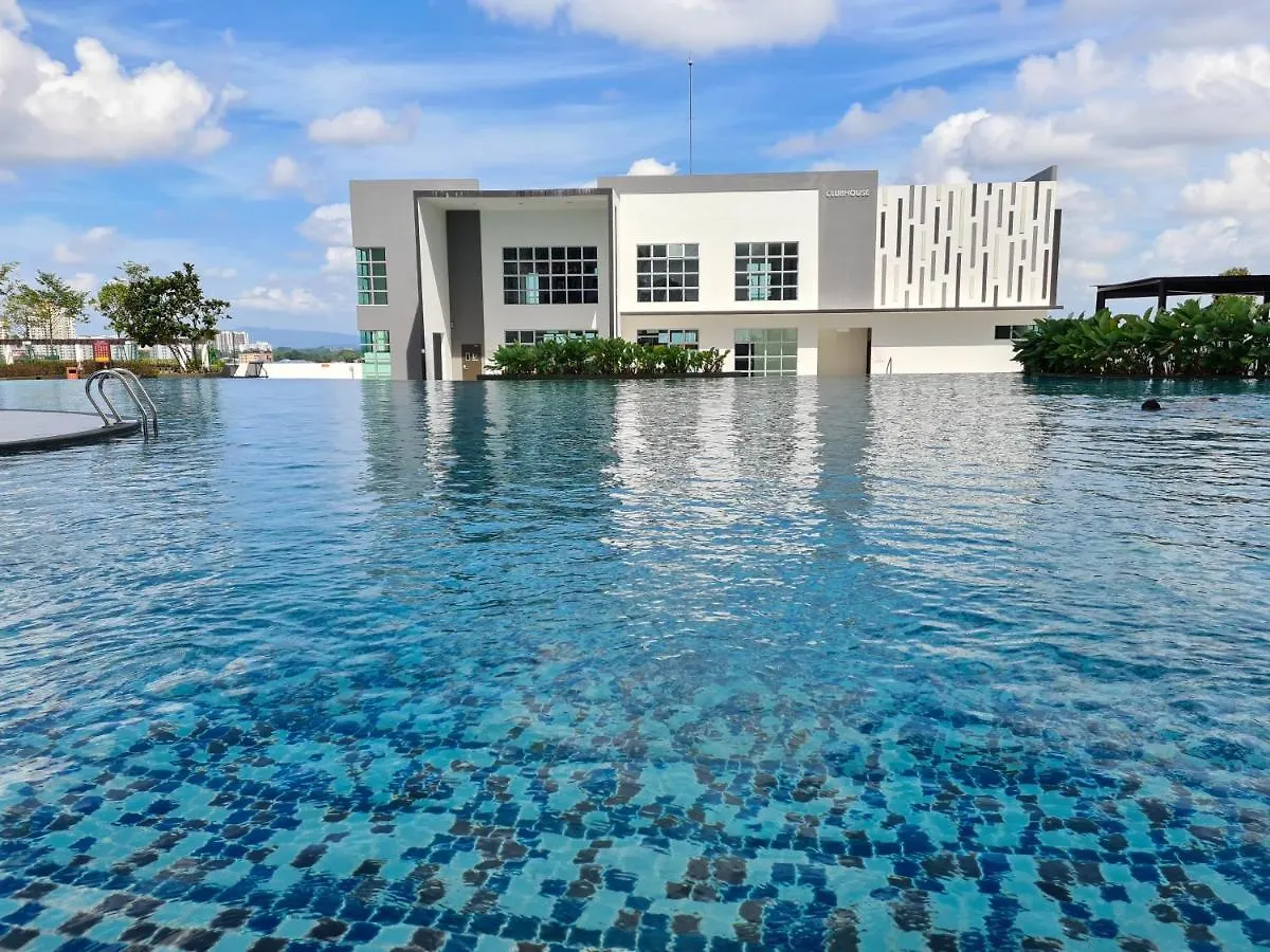 Apartmán Eid Sks Habitat -Free Wifi Netflix, Larkin, Johor Bahru