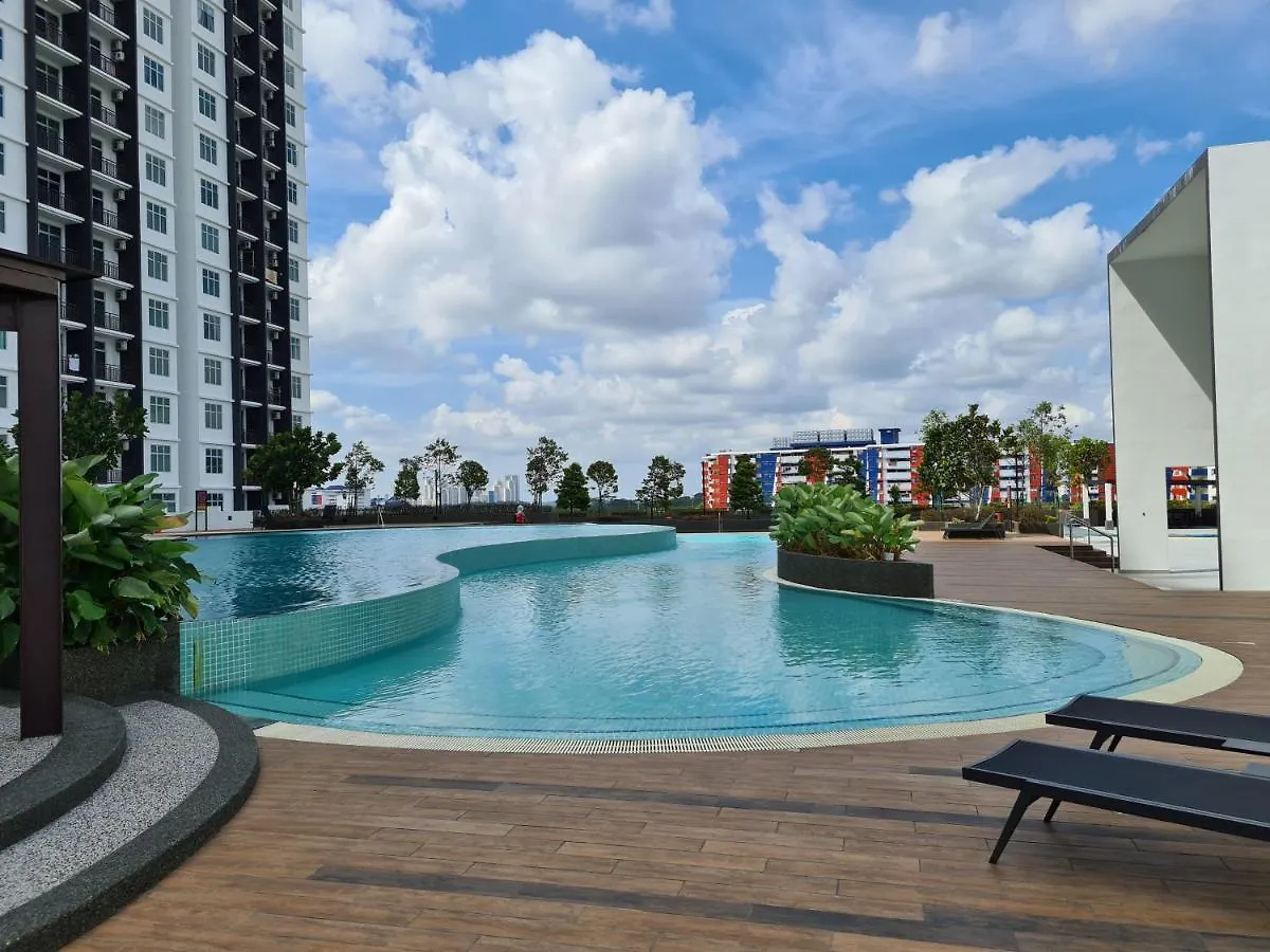 Apartmán Eid Sks Habitat -Free Wifi Netflix, Larkin, Johor Bahru